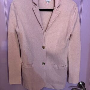 J. Crew Light Pink Tailored Blazer